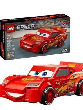 LEGO Speed Champions Lightning McQueen - Building Toy for Boys & Girls, Ages 9+